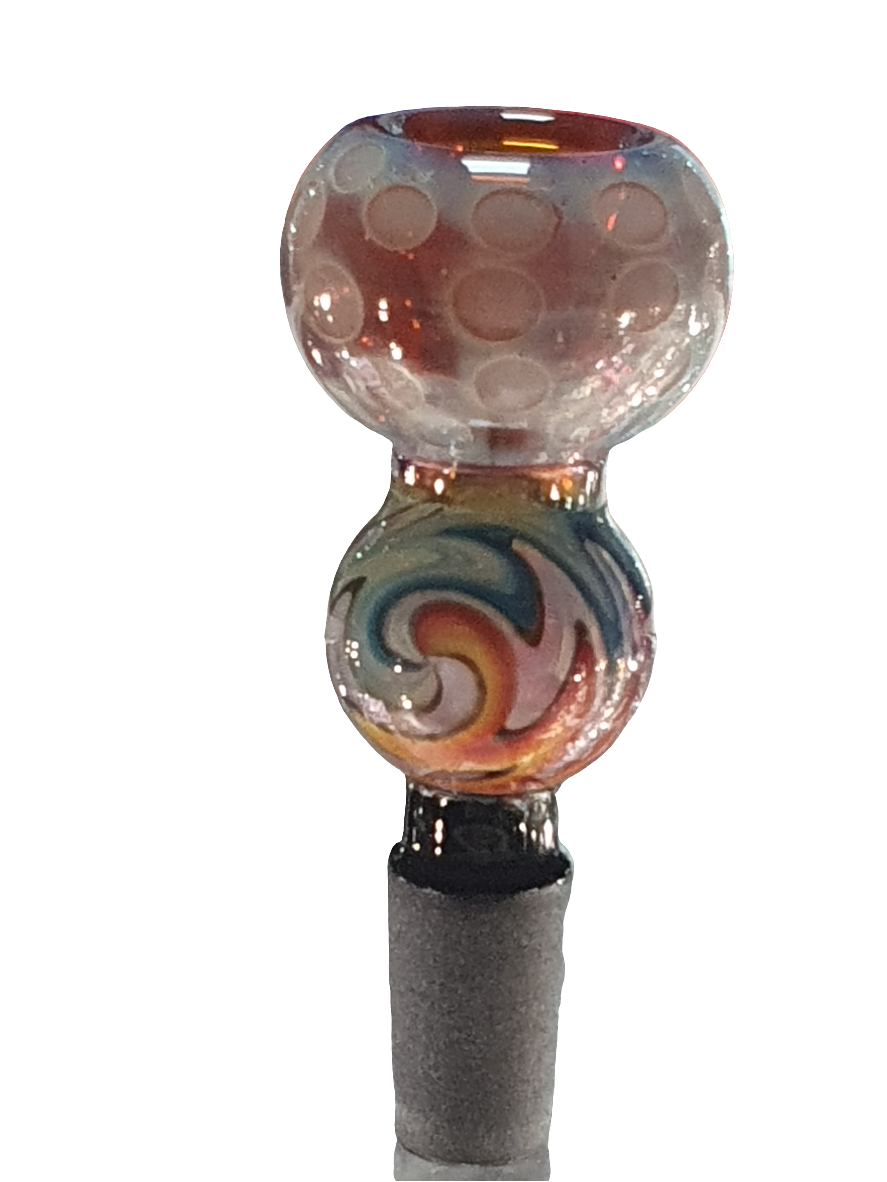 Bubble Round Bowl 14mm Male