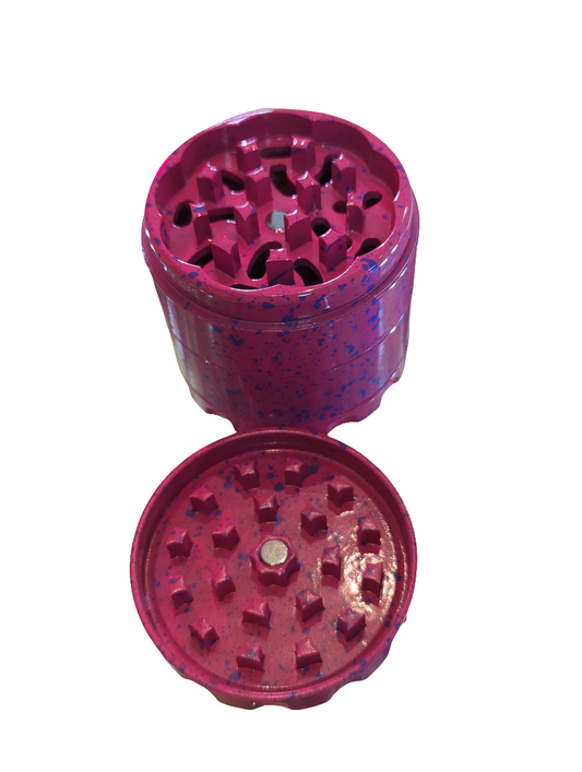 Jaxx Green Logo 60mm 4pt Hot Pink with Purple Splashes