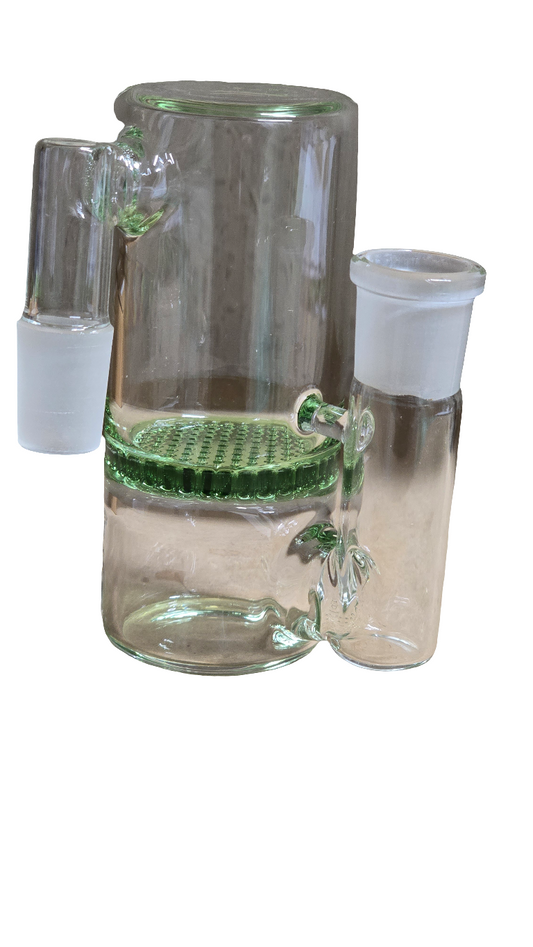 18.8mm Glass Diffuser Chamber With Tornado Disc green