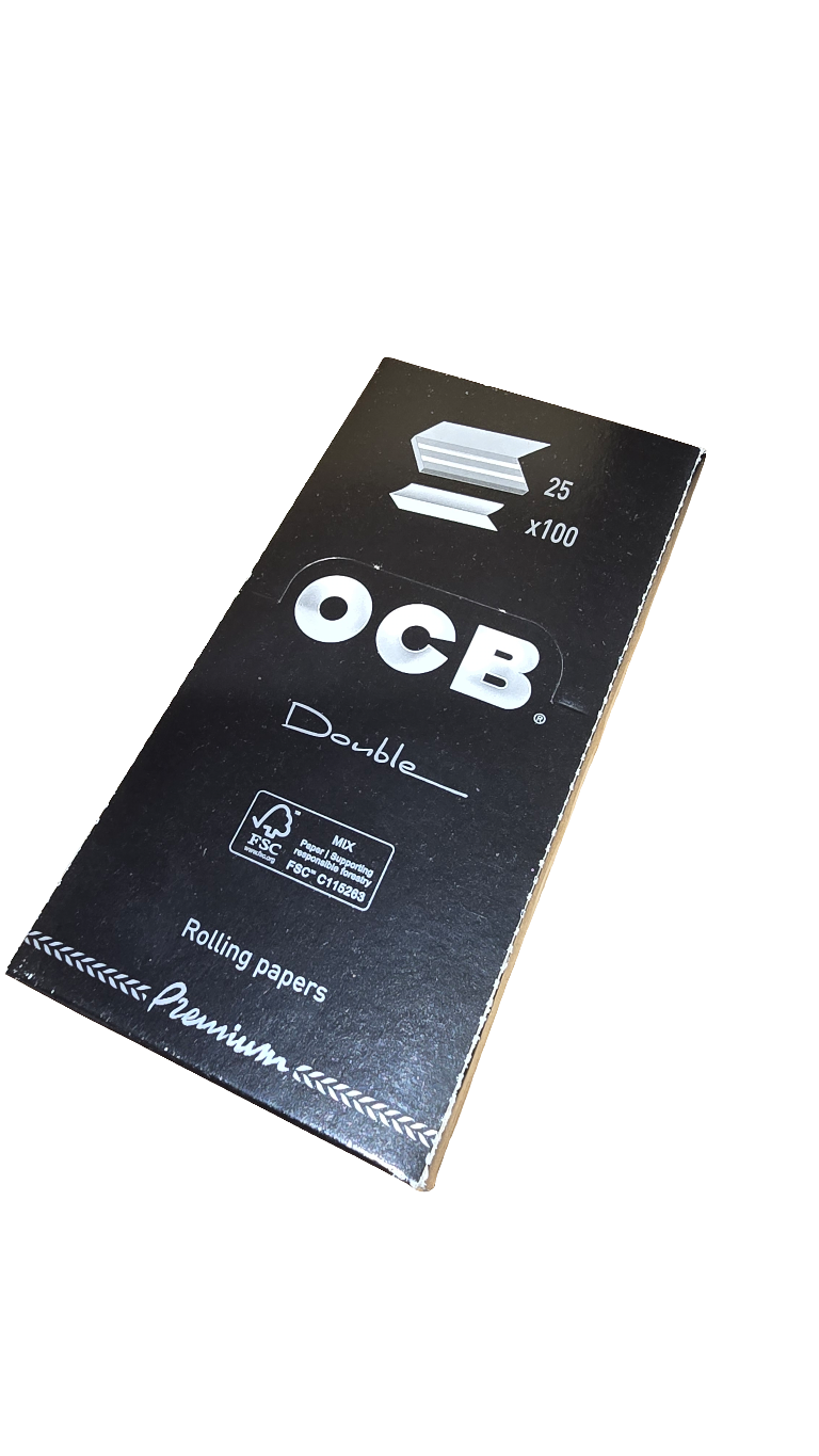 OCB PREMIUM No.4 Double Regular Papers (Box of 25 packs) BOX