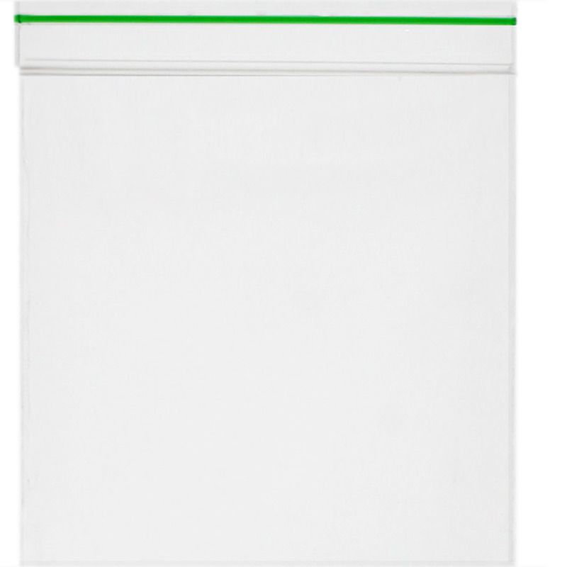 GRIP SEAL - Green Stripe (80 x 120mm) x500(10 Packs of 50pcs/pack)