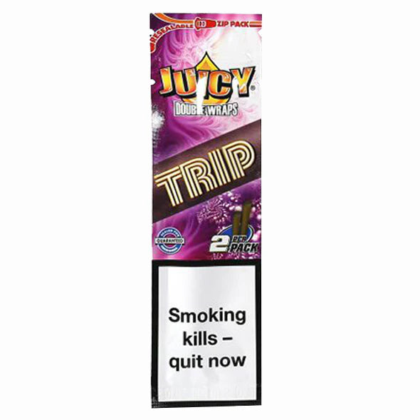 Juicy Jays Double Hemp Wrap - Trip - 10 Pack