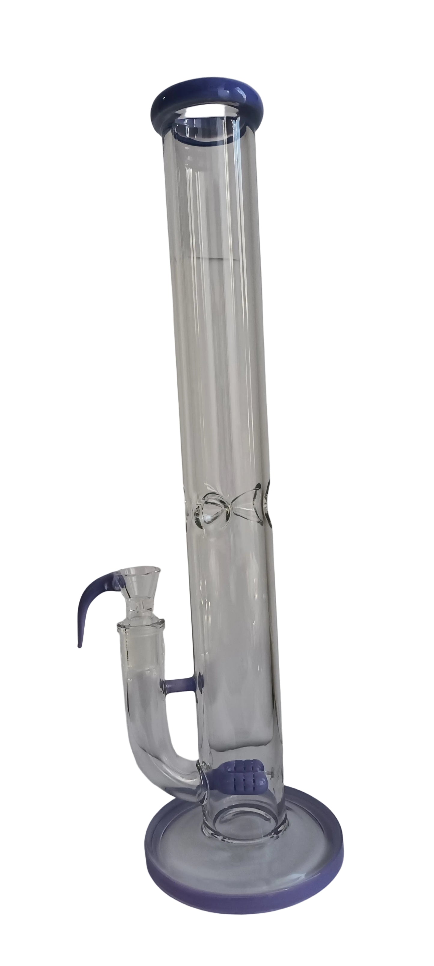 Ataraxy Glass Double Inline Straight Tube - 17 Inch