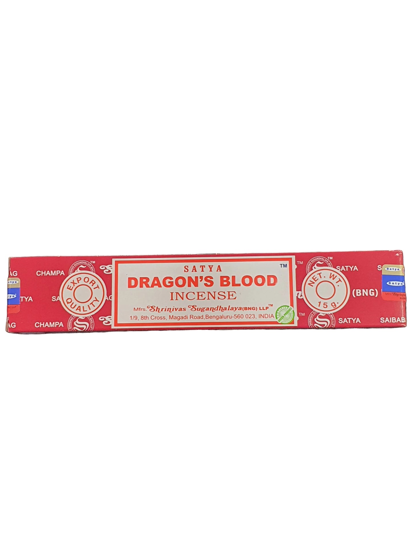Satya Nag Champa Incense Sticks - Dragons Blood