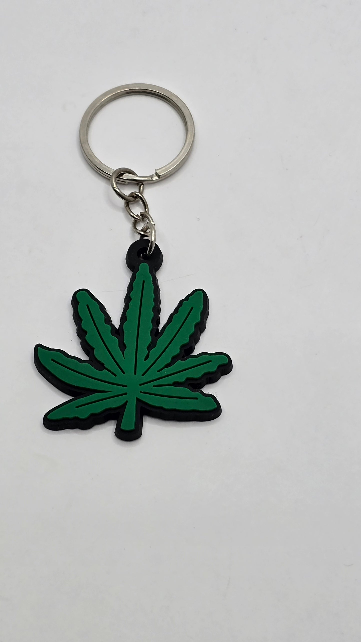 Keyrings - Weed Leaf