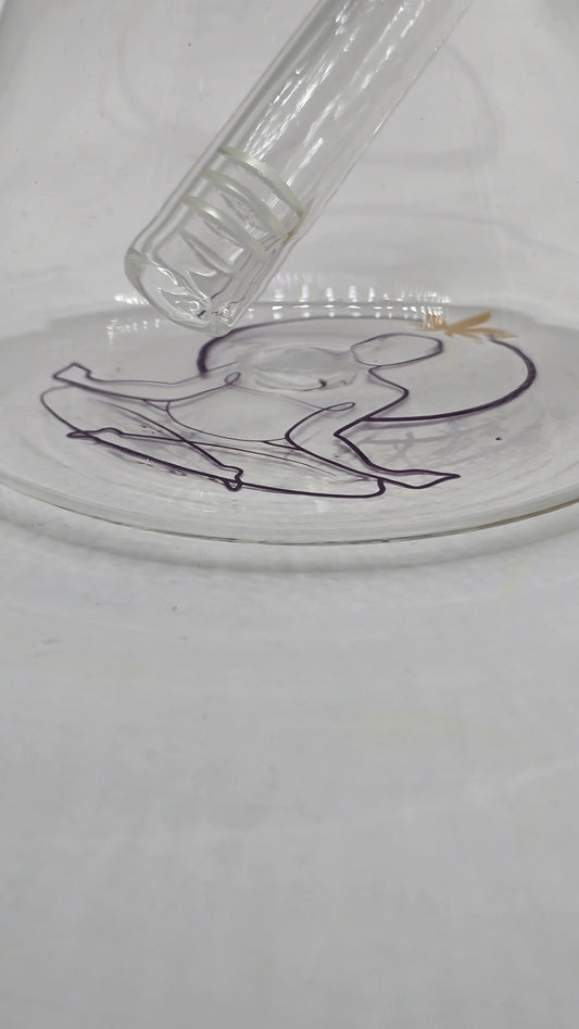 Head Happy PERFECT 10 - PURPLE SERIES + Bowl + Downstem