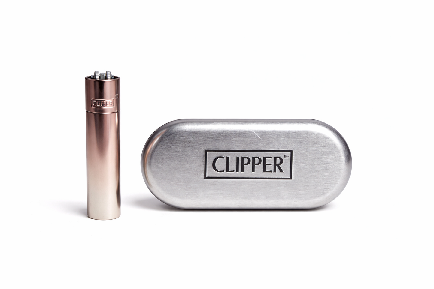 Clipper Large Metal SILVER GRADIENT