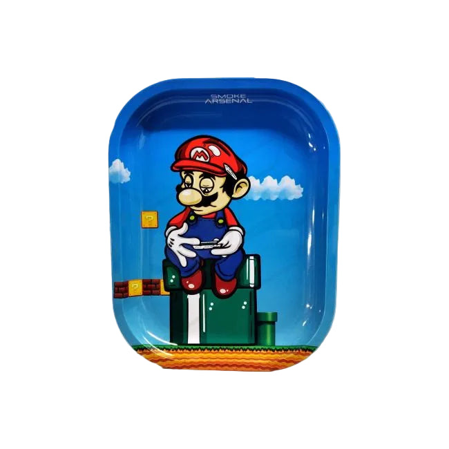 Smoke Arsenal Rolling Tray - SMALL (18cm x 14cm)