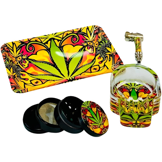 SMK Leaf Design 4 pcs Gift Set