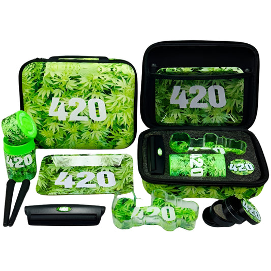 SMK 'Leaf-420' Design Gift Set