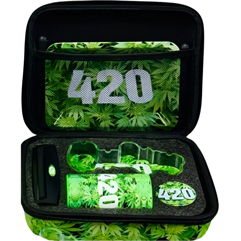 SMK 'Leaf-420' Design Gift Set