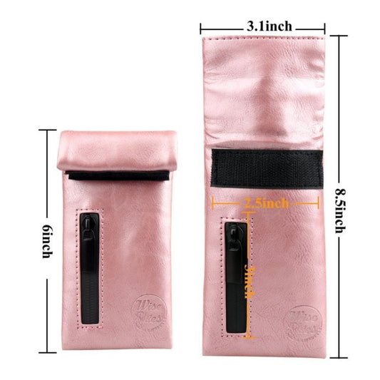 Wise Skies Small Odourless Bag - Rose Gold