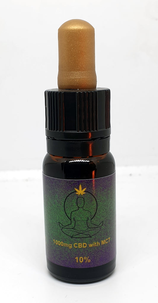 Head Happy 250mg 2.5% CBD oil with MCT