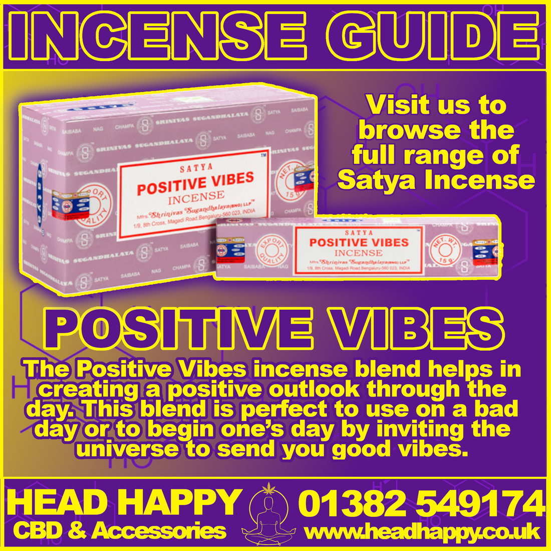INCENSE GUIDE: Positive Vibes