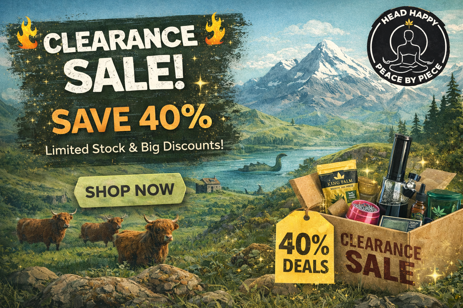 Products on Clearance Sale 40% off