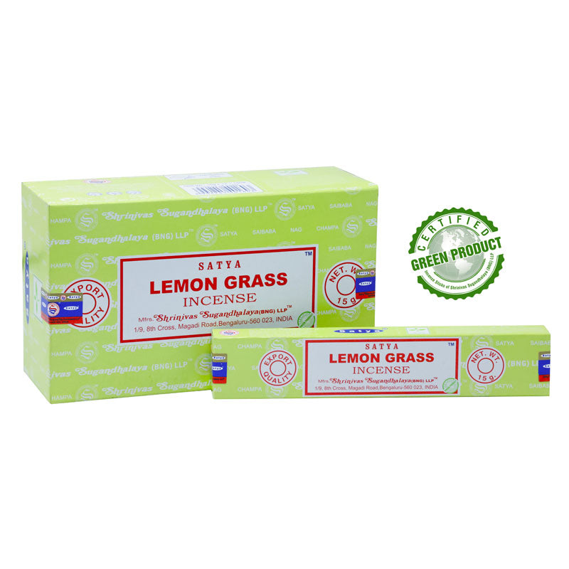Satya Incense Sticks - Lemon Grass