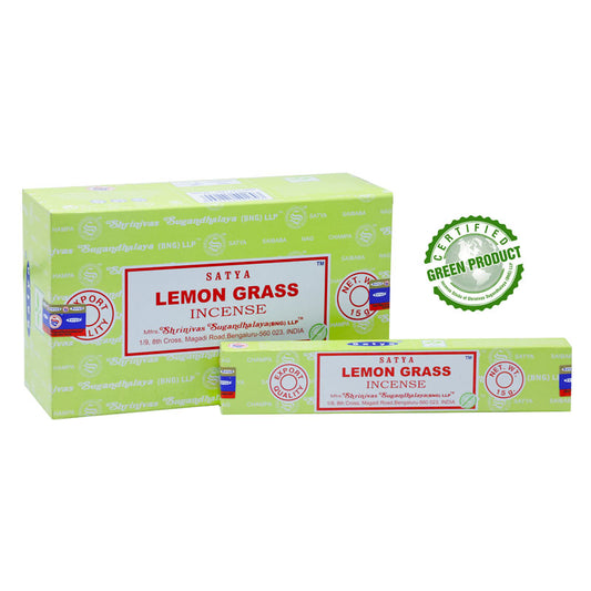 Satya Incense Sticks - Lemon Grass
