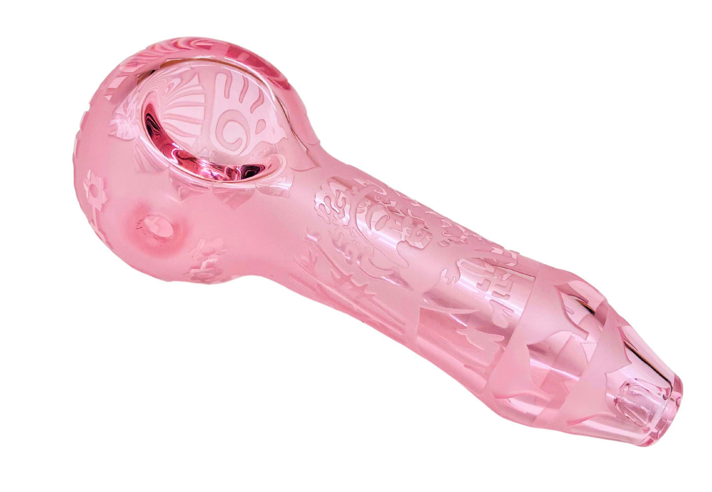 Pink Glass Pipe 4.5