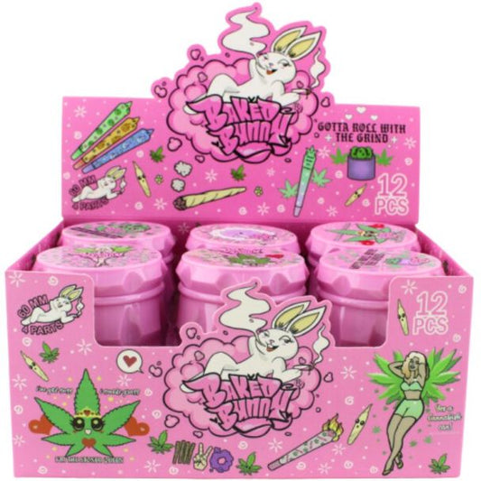 4 Part Plastic Handmuller - Baked Bunny (60mm)