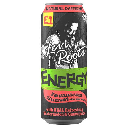 Levi Roots Jamaican Sunset Energy Drink 500ml