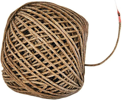 RAW - Hemp Wick Ball - 30.5m - 100ft Hemp & Beeswax Wick