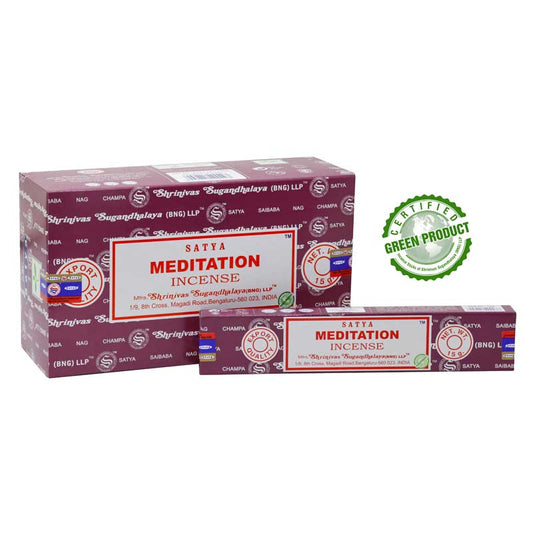Satya Incense Sticks - Meditation
