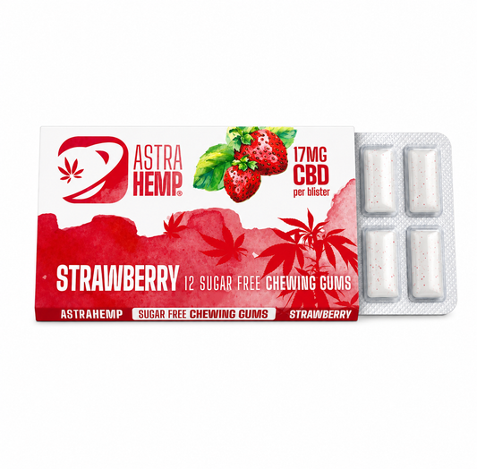Astra Hemp CBD Chewing Gum Blister Pack 17mg