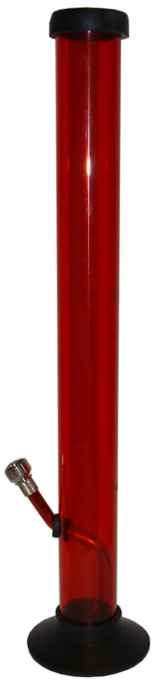 Straight Pipe Slim Acrylic Bong