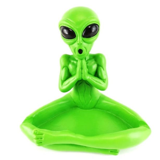 Wise Skies Praying Alien