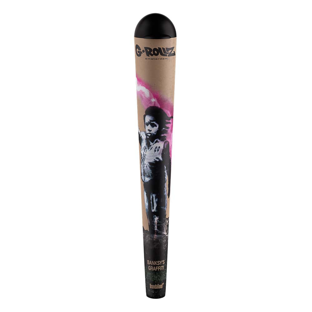 G-Tube Banksy's Graffiti - Torch Boy