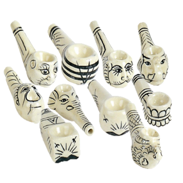 BKS Assorted Ceramic Pipes - 9cm