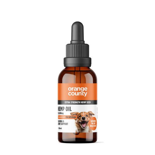 Orange County CBD - Orange County Extra Strength Pet Calming Hemp Seed Oil 30000mg 30ml