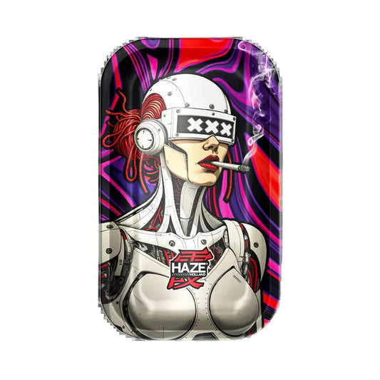 Ganja Wars - Large Rolling Tray - Cyborg XXX