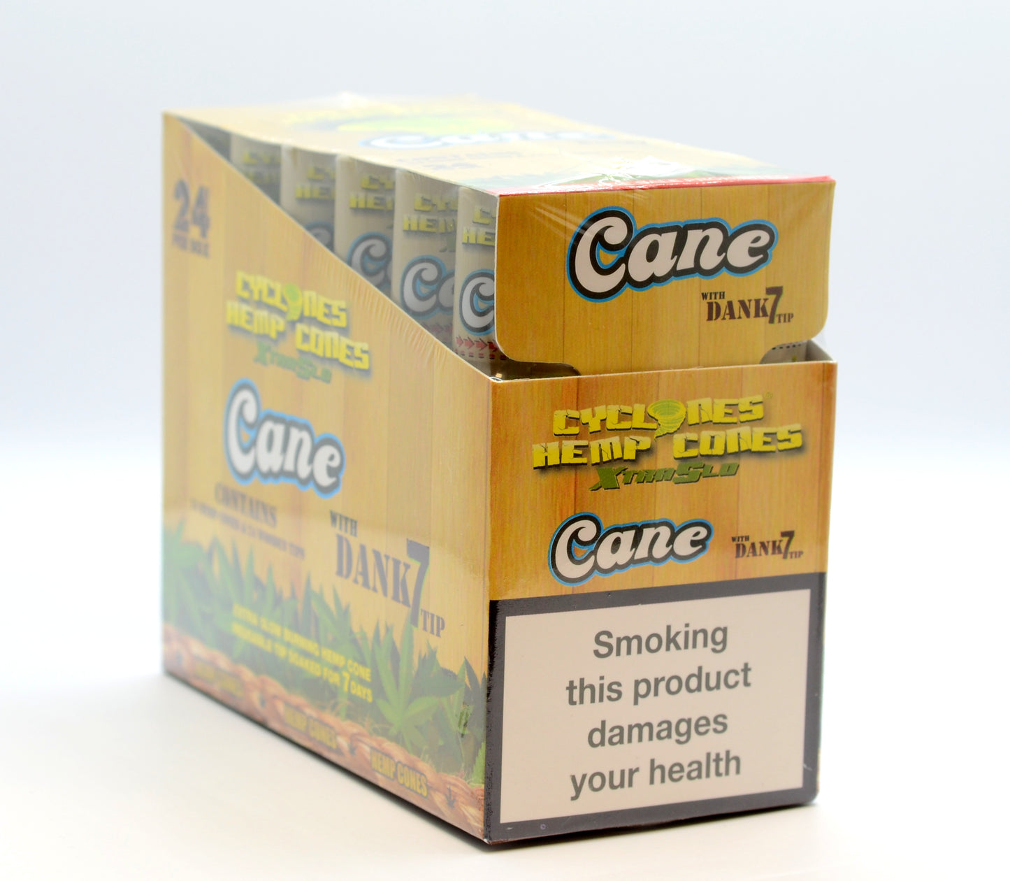 Cyclone - Hemp Cones + Dank 7 Tip Sugar Cane (2 per pack)