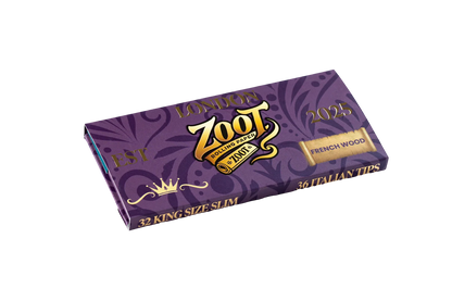 Zoot Purple Unbleached Ultra Thin French with Italian Tips