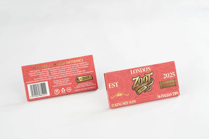 Zoot Pink Extra Thin Rolling Paper with Italian Tips