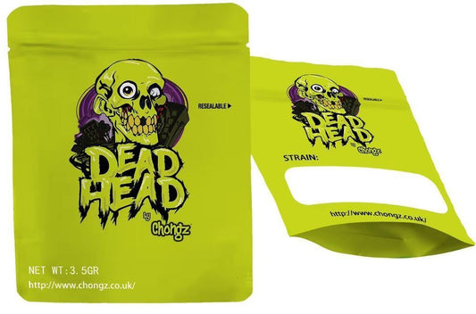 Dead Head Mylar Bag