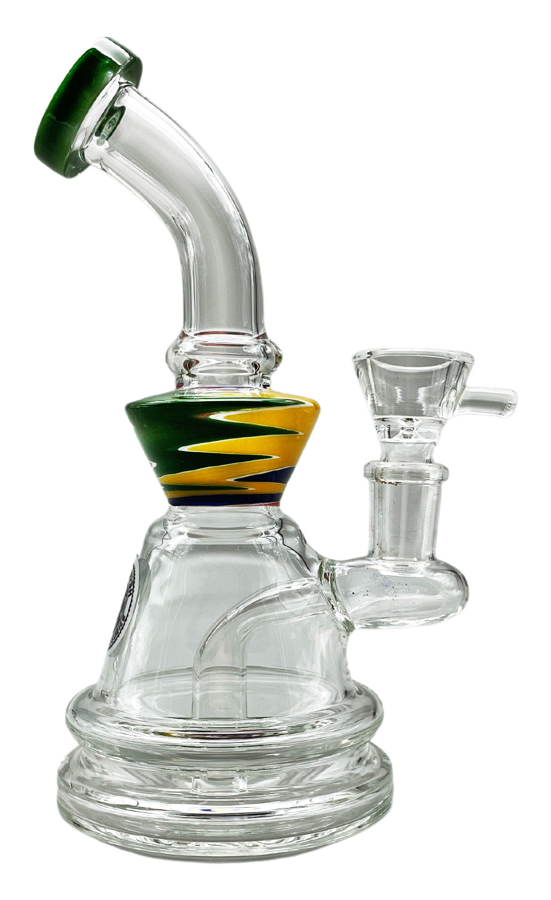 Basil Bush Glass Mini 17cm Percolator Bong (14mm) 220gm