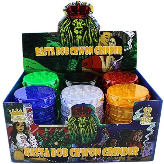 Rasta Bob Crown 3-Part Plastic  -