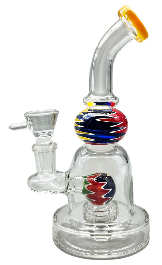 Basil Bush Glass Mini 17cm Percolator Bong (14mm) 220gm