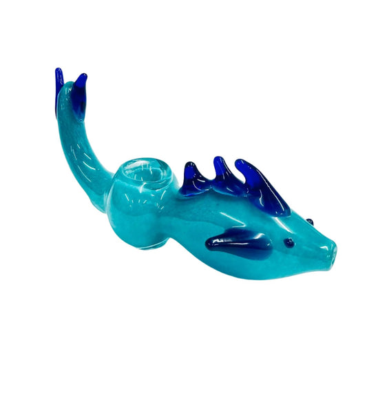 Glass Pipe - Fish 11cm Fish Animal Glass Pipe