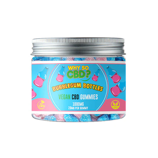 Gummies 1000mg - Bubblegum
Bottles