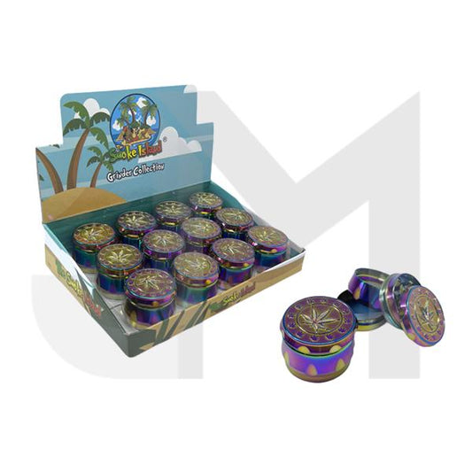 The Smoke Island 4-Part Barrell Rainbow Metal Handmuller