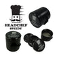 Headchef SPEEDY 50mm 4 Part  - BLACK
