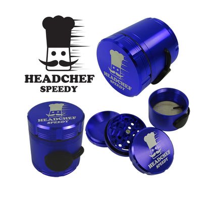 Headchef SPEEDY 50mm 4 Part  - PURPLE
