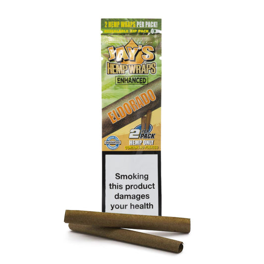 Juicy Jays Enhanced Hemp Wrap - El Dorado - 10 Pack