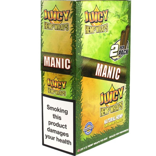 Juicy Jays Hemp Wrap - Manic - Single Pack