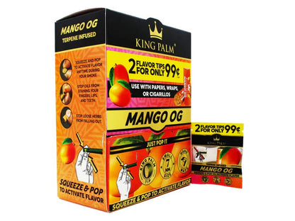 King Palm - Flavoured Tips - 2 Pack - 7mm - 50 Box