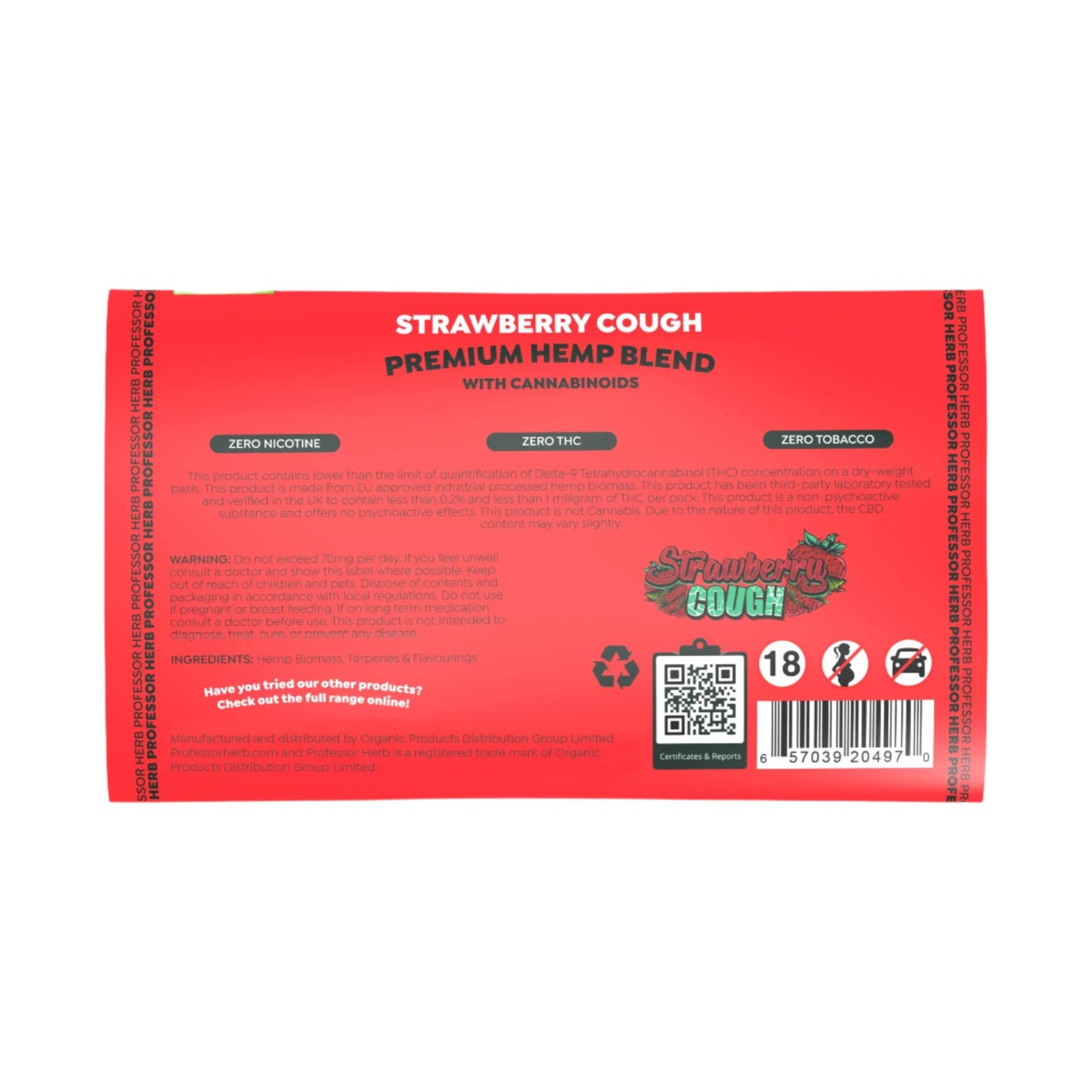 Professor Herb CBD Pouches