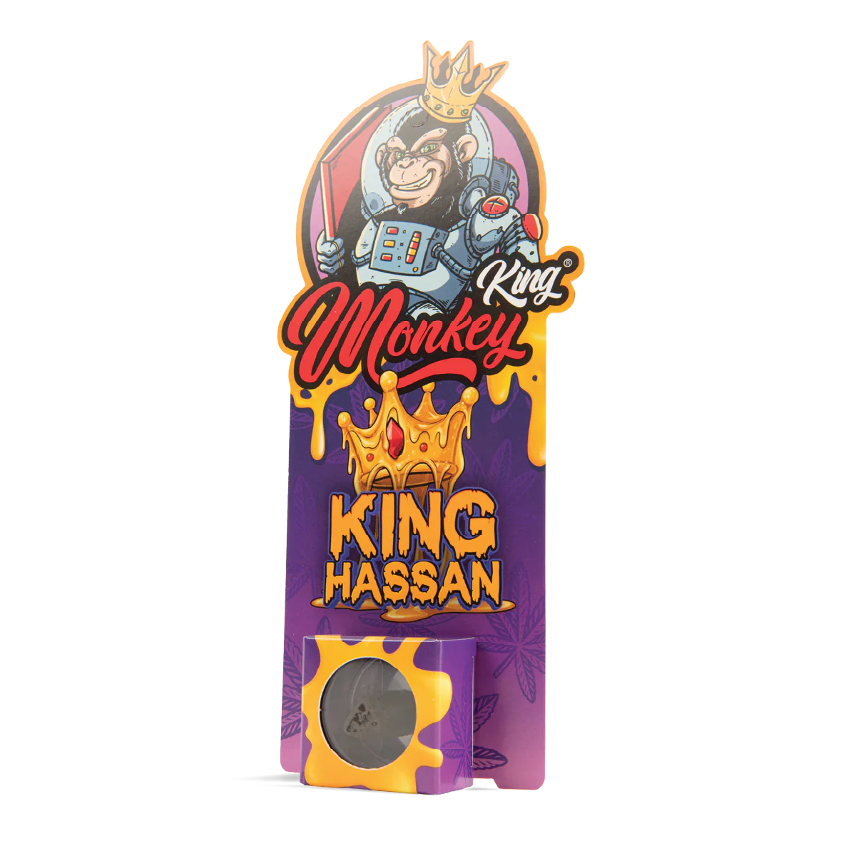 Monkey King CBD Hash Incense 20%: King Hassan - 1.7g (Single Piece)